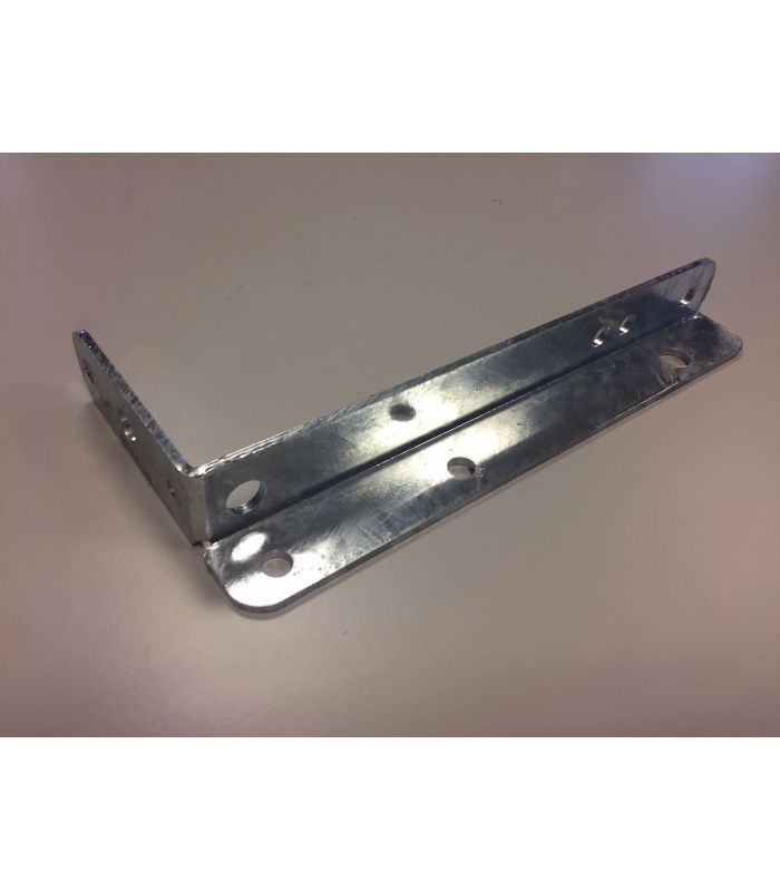 Spatschermsteun met breedtelichtsteun serie 1000 tm 3000 links voor koker 40 mm breed.