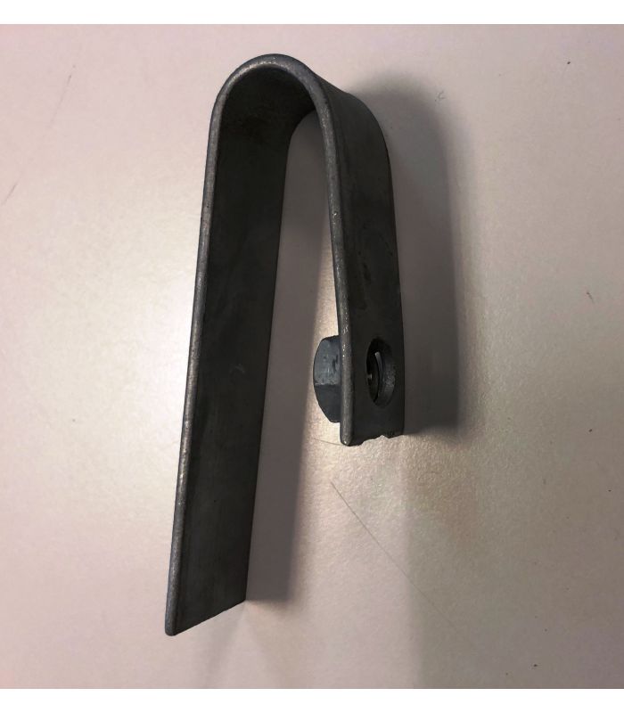 Klem schuiver verlichtingsbalk (gebogen met moer)