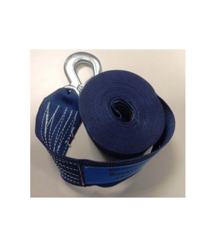 Lierband nylon blauw 2250kg, extra breed