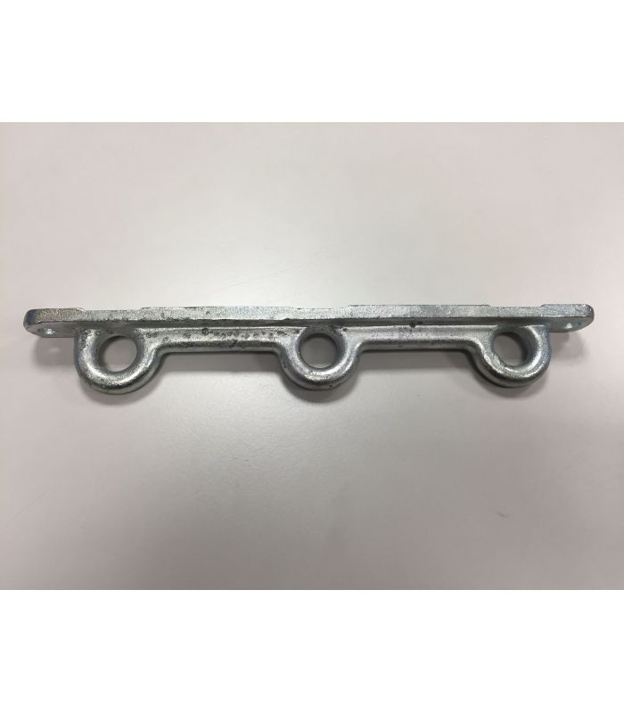 Gietstuk tussenschot houder achter 3 gaats