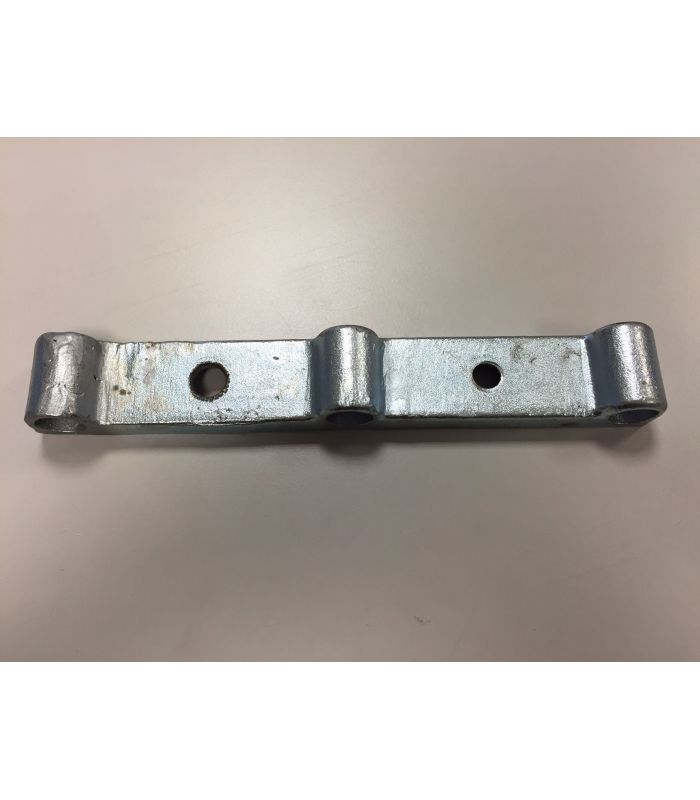 Gietstuk zijwandhouder achter 3 gaats